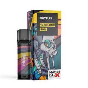 Friday 50 % 10-OH-HHC Pod – Skittlez 2ml