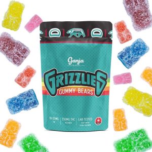 Ganja Grizzlies – Saure Gummibärchen in verschiedenen Geschmacksrichtungen